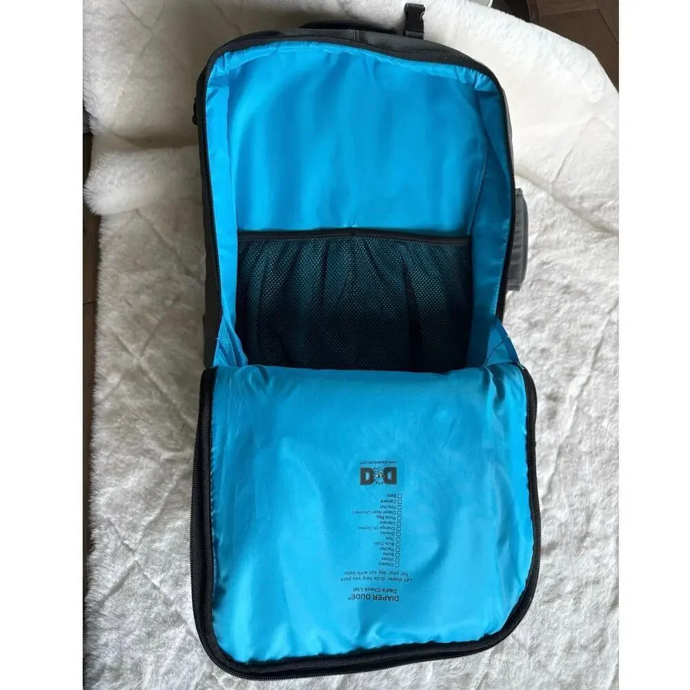 Diaper Dude Convertible Backpack Messenger Diaper Bag